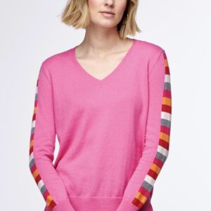 Zaket & Plover - Ladder Sleeve Jumper in Candy Combo (SOLD OUT)